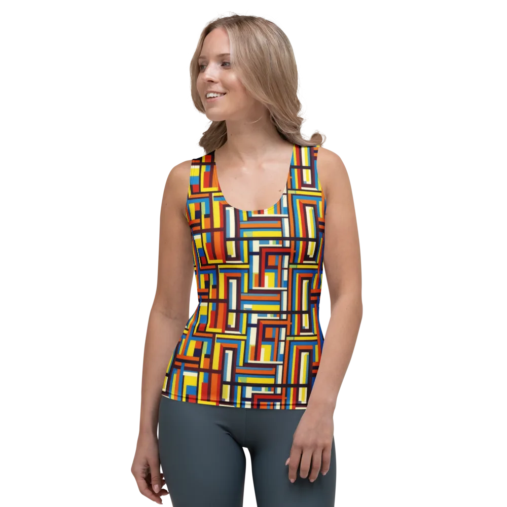 Modular Voltage on Women's Tank Top — Front