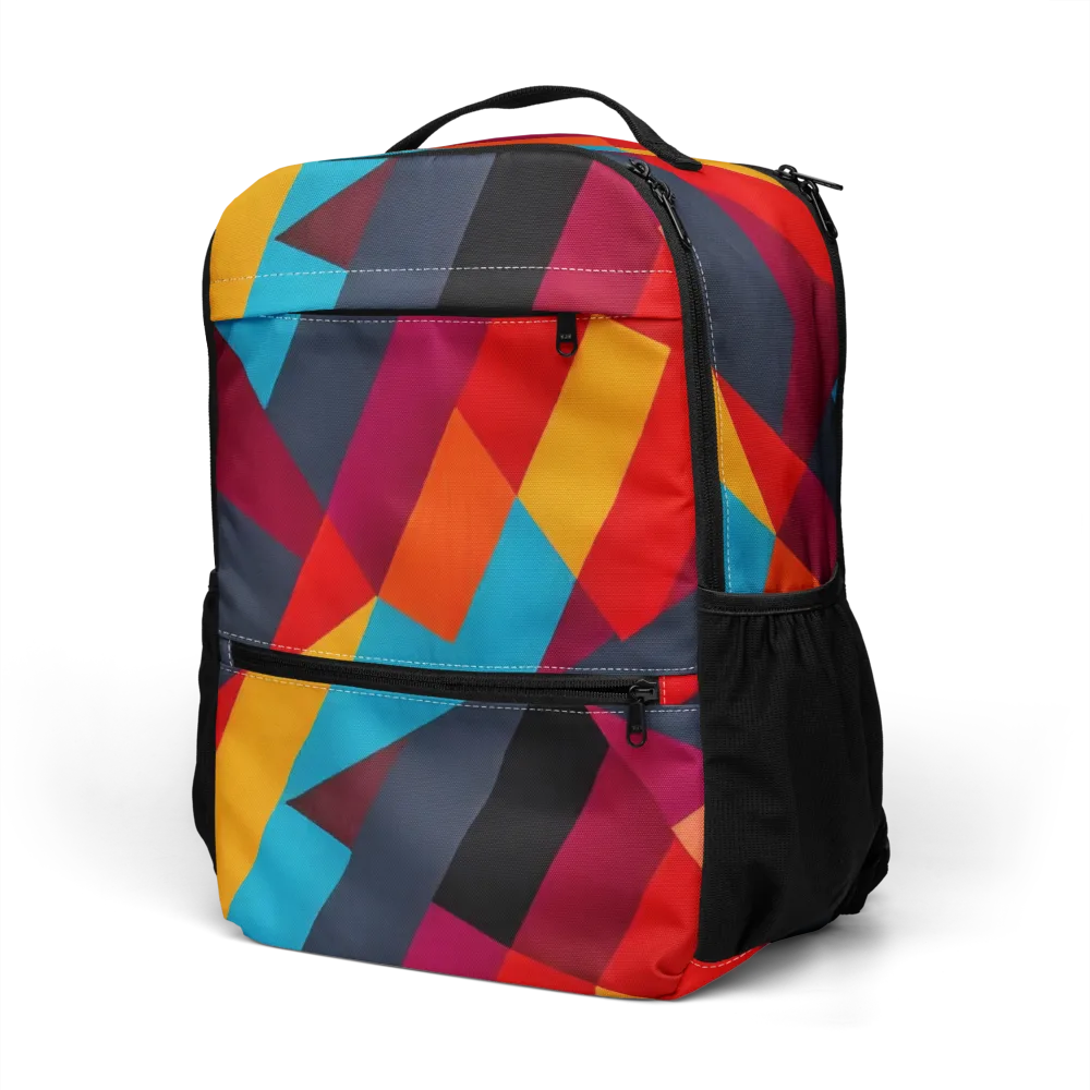 Chromatic Interlock on Utility Backpack — Left Front