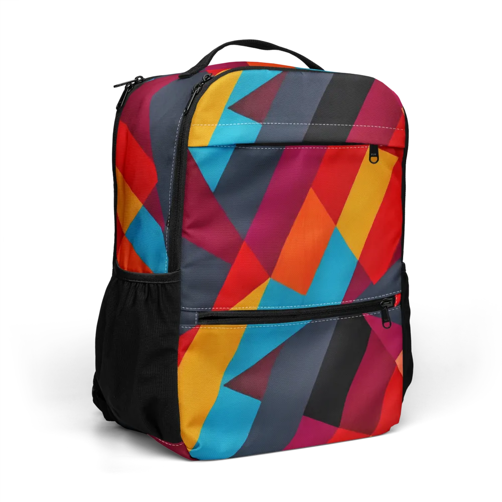 Chromatic Interlock on Utility Backpack — Right Front