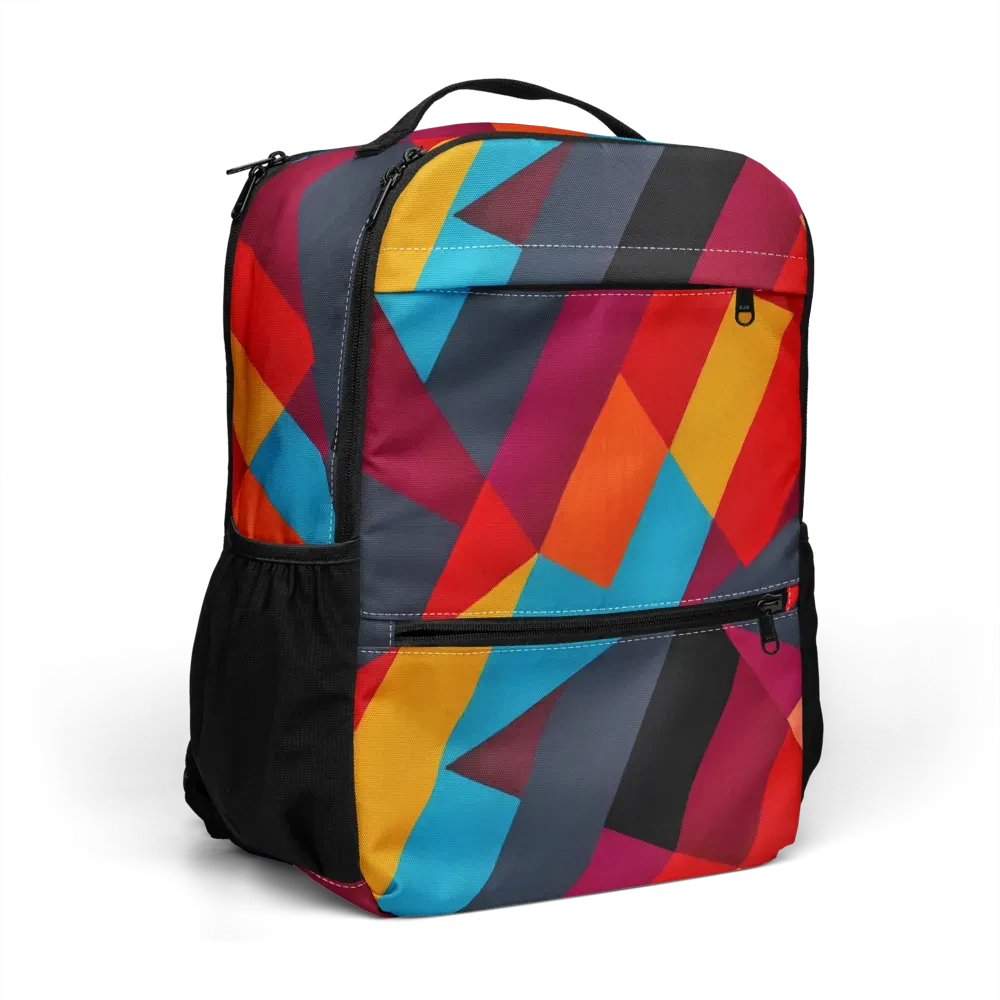 Chromatic Interlock on Utility Backpack — Right Front