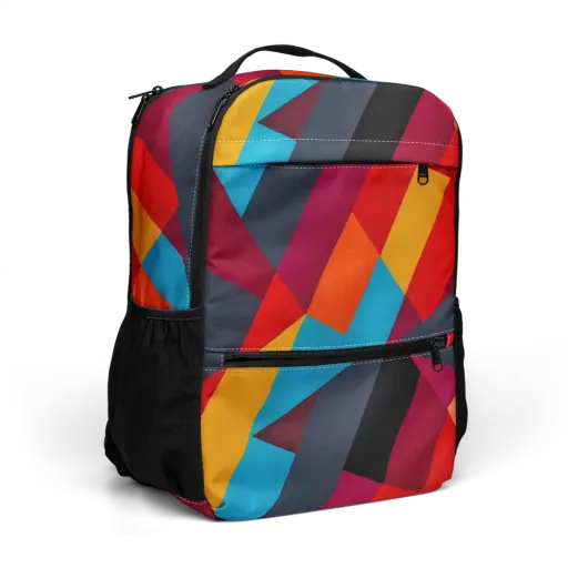 Chromatic Interlock on a Utility Backpack