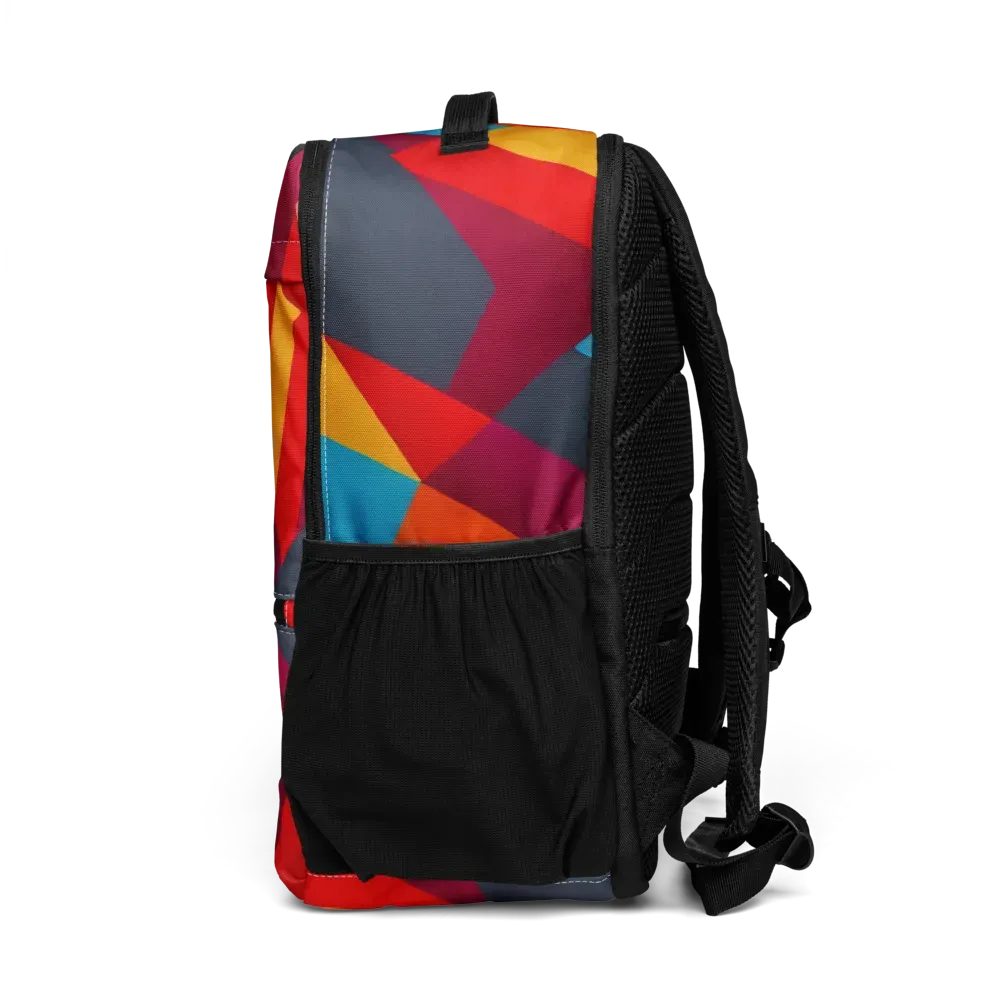 Chromatic Interlock on Utility Backpack — Left