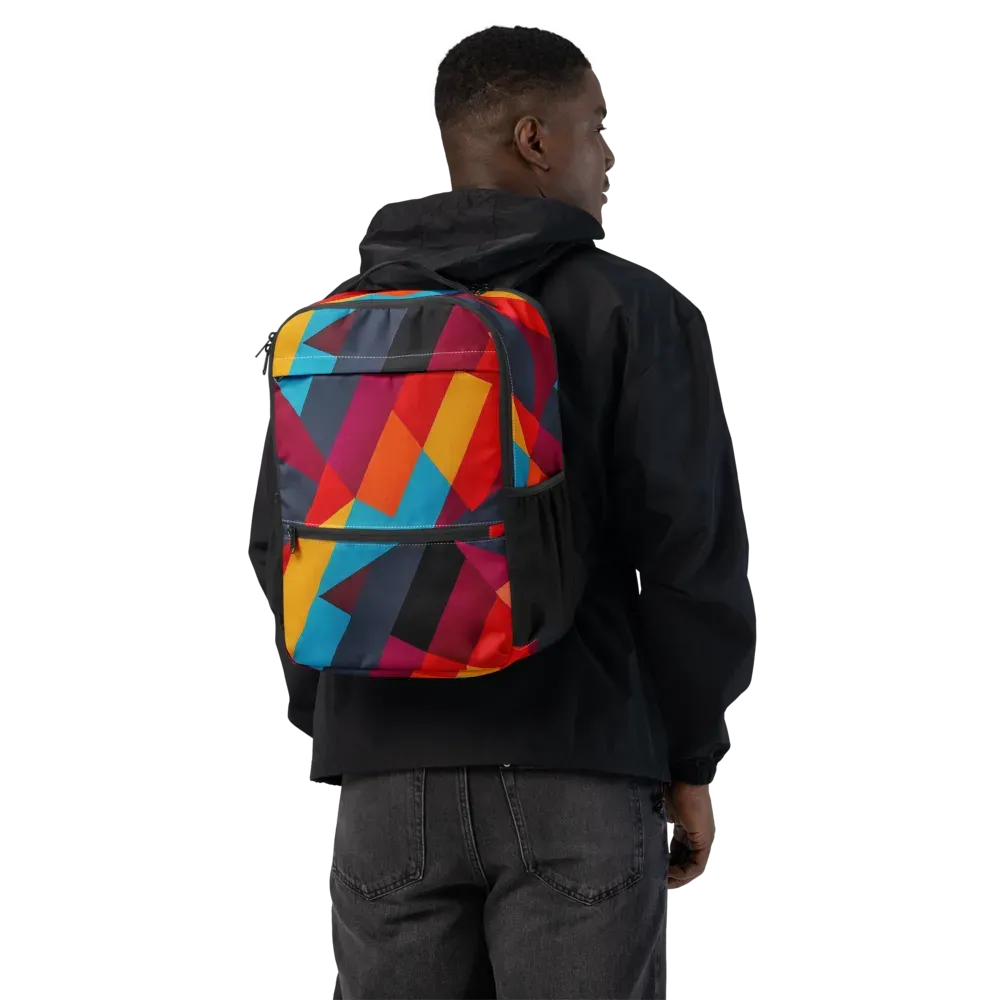 Chromatic Interlock on Utility Backpack — Back