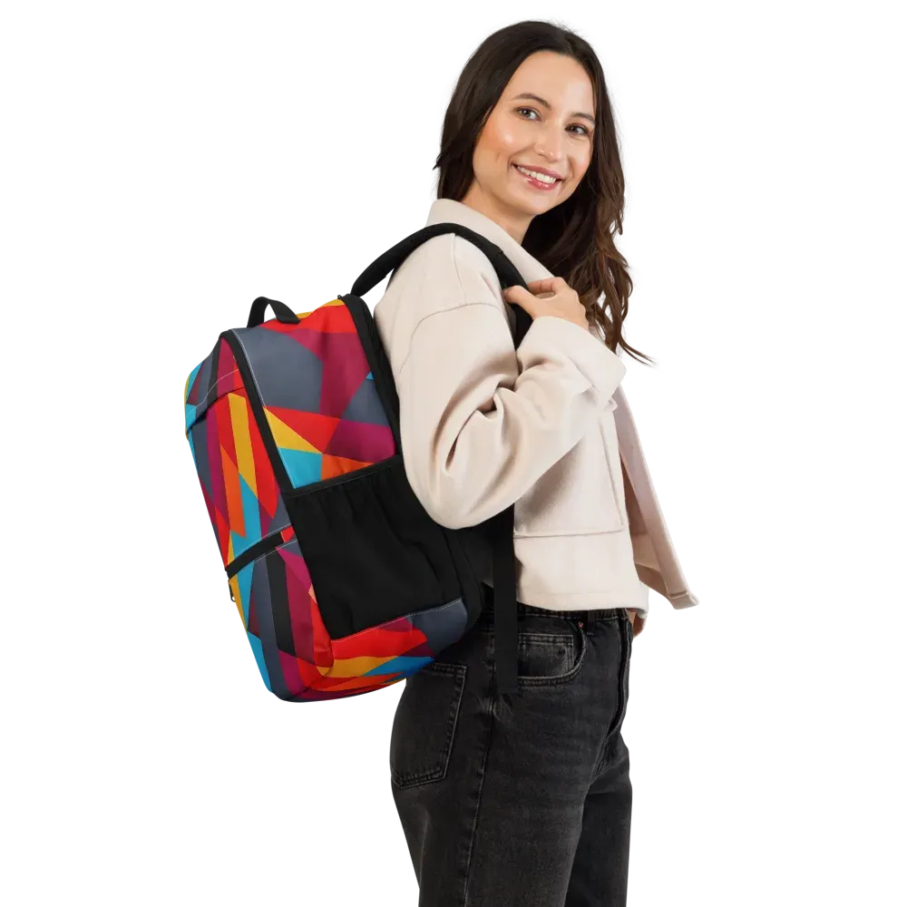 Chromatic Interlock on Utility Backpack — Right