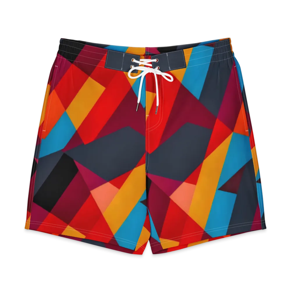 Chromatic Interlock on Men's Board Shorts — Front