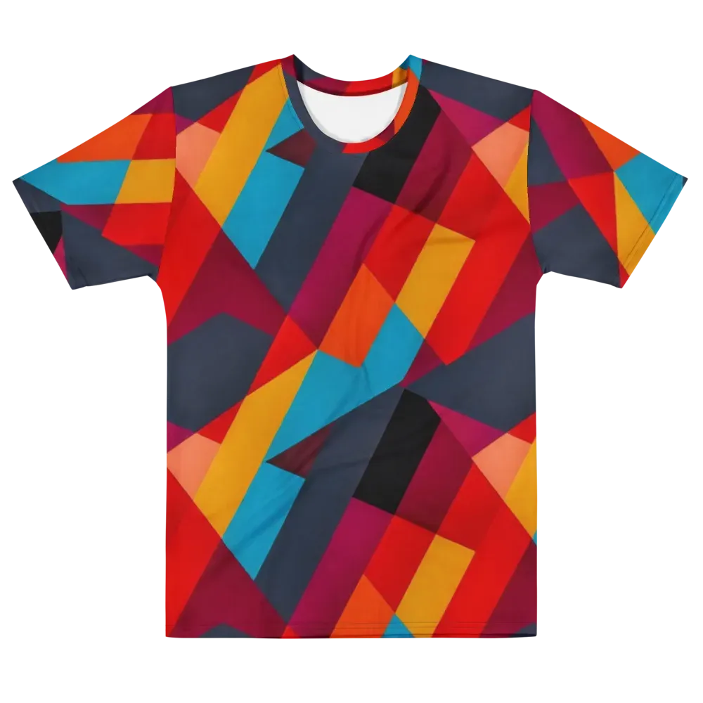 Chromatic Interlock on Men's Crew Neck T-Shirt — Front