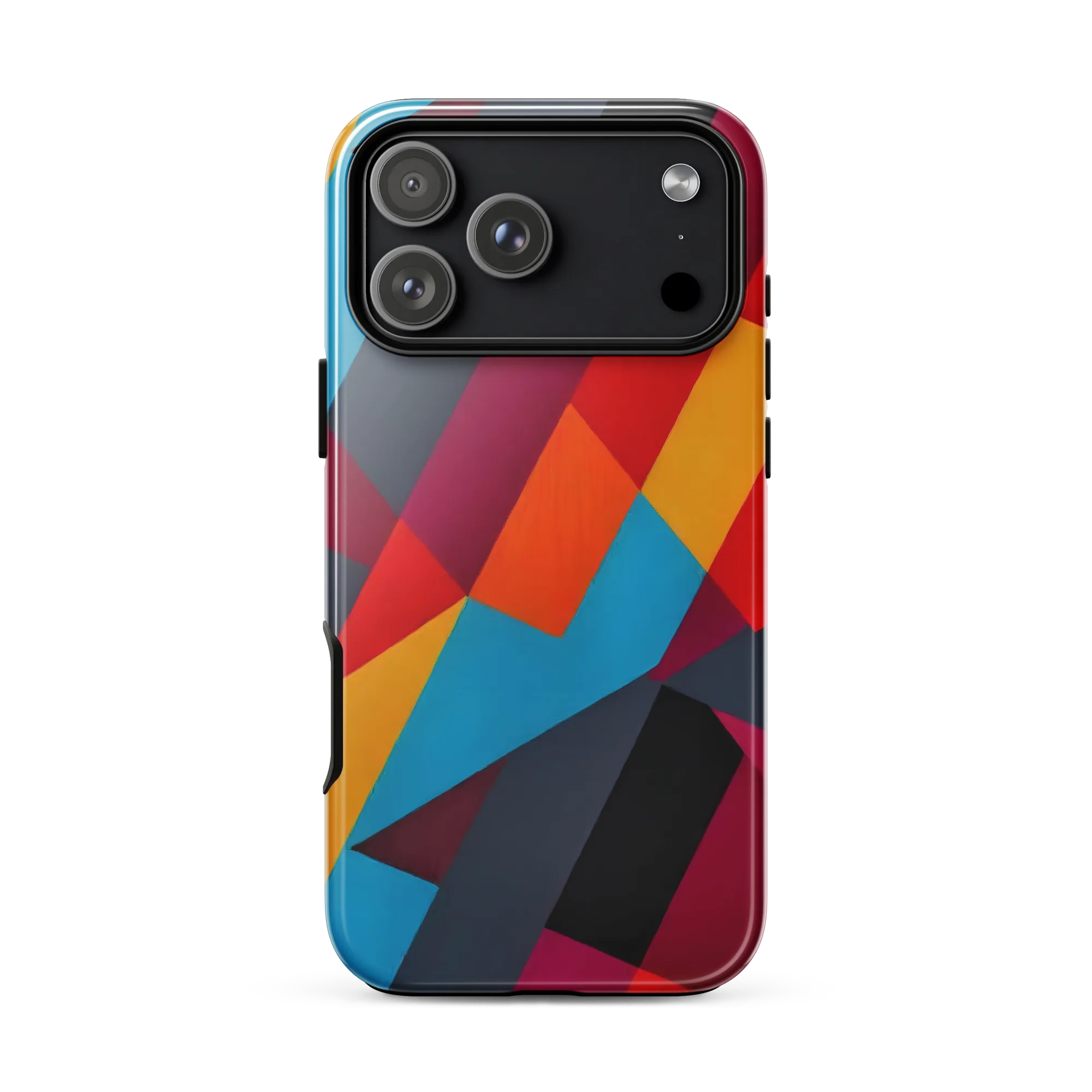 Chromatic Interlock on Tough Case for iPhone® — Front