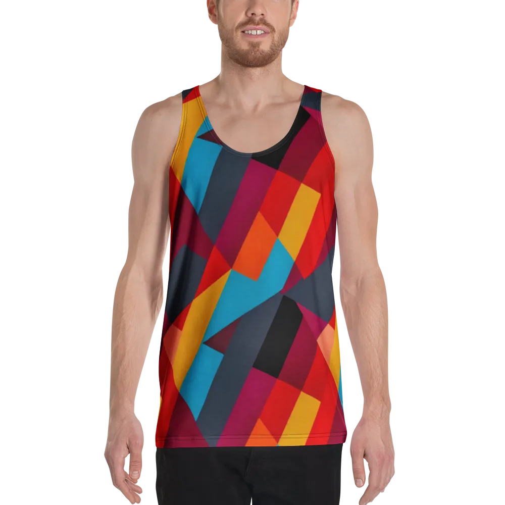 Chromatic Interlock on Men's Tank Top — Front