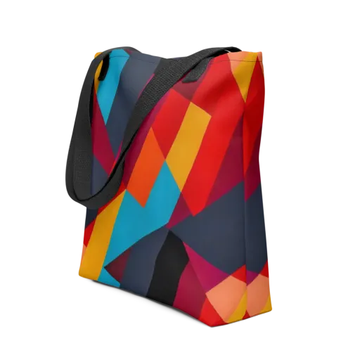 Chromatic Interlock on a Tote Bag