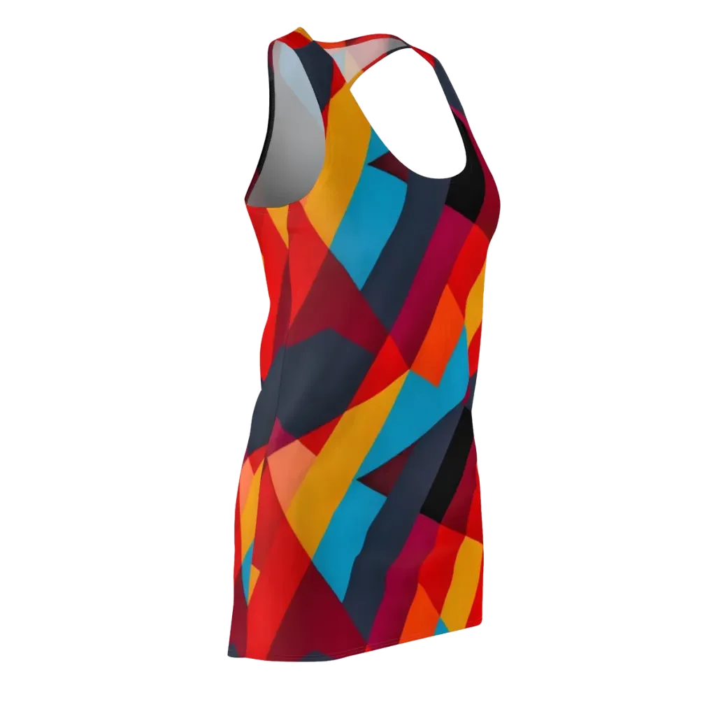 Chromatic Interlock on Racerback Dress — Front Side