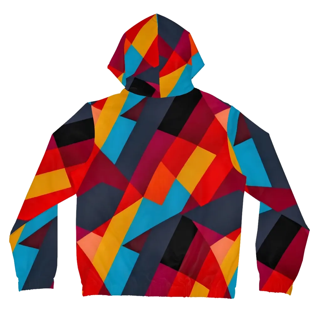 Chromatic Interlock on Women's Full-Zip Hoodie — Back