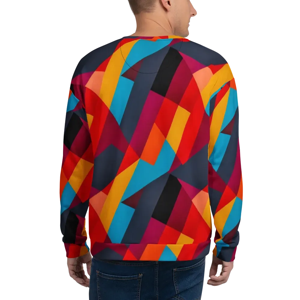 Chromatic Interlock on Sweatshirt — Back