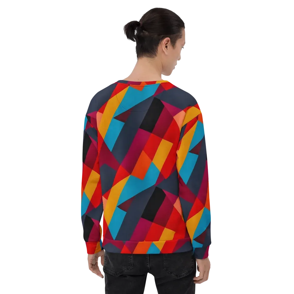 Chromatic Interlock on Sweatshirt — Back