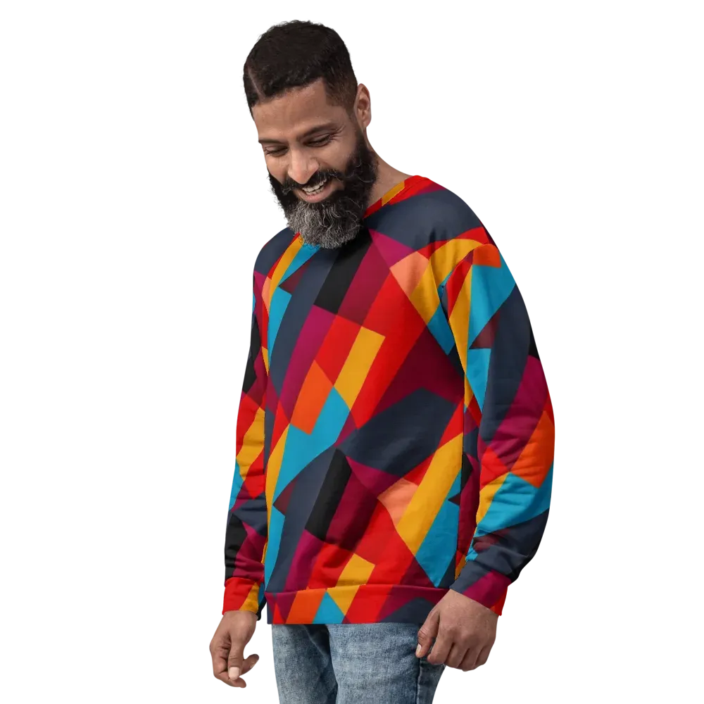 Chromatic Interlock on Sweatshirt — Left Front