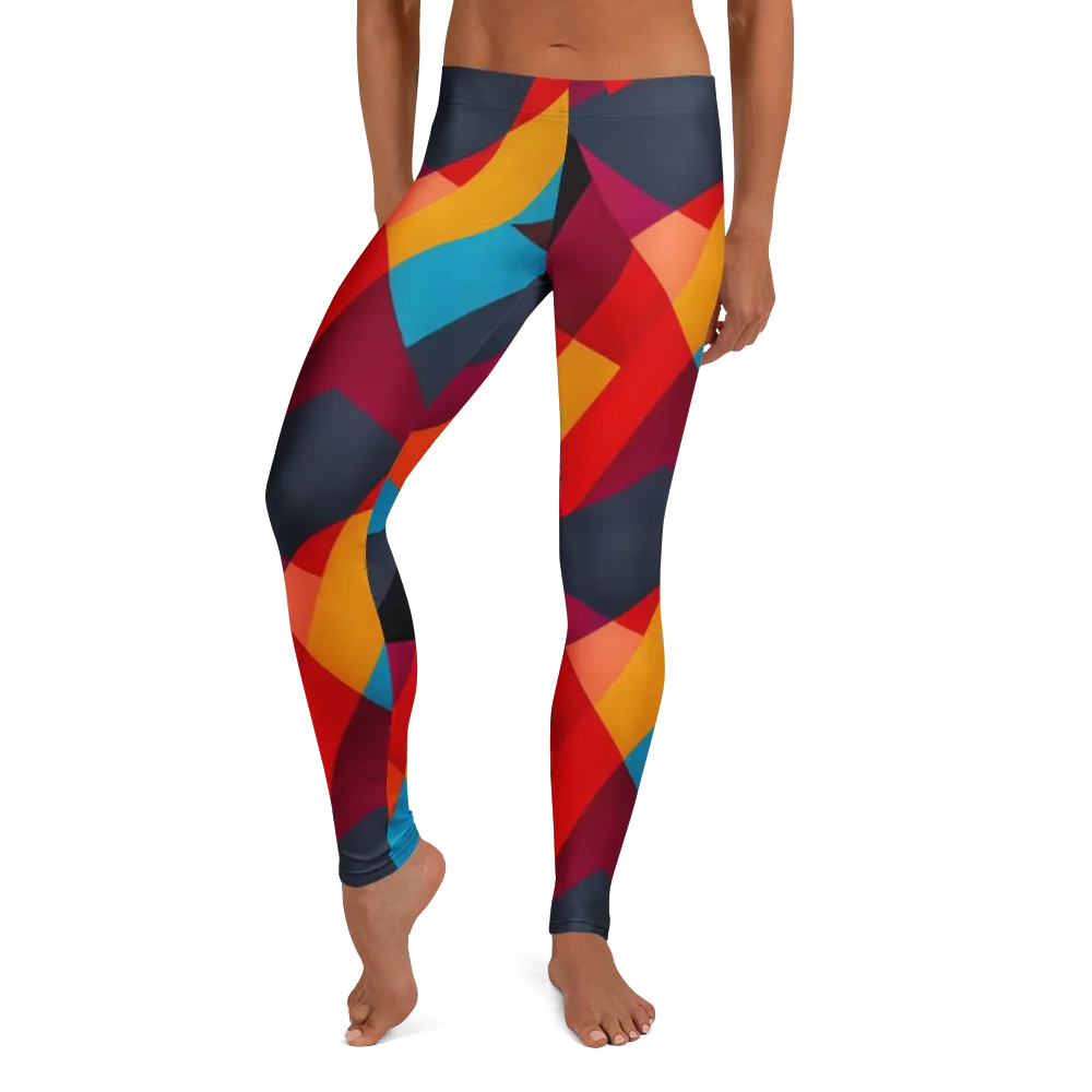 Chromatic Interlock on Leggings — Front