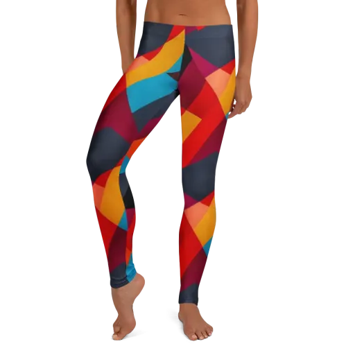 Chromatic Interlock on a Leggings