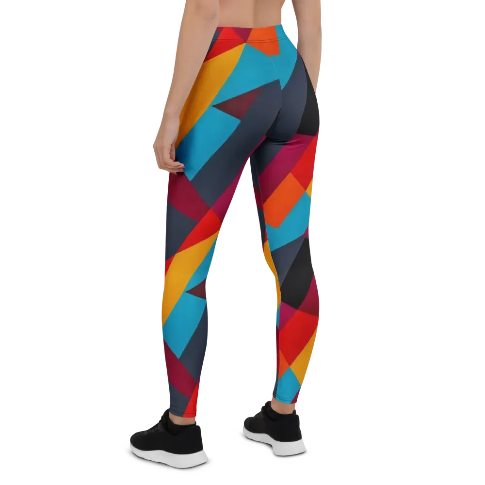 Chromatic Interlock on Leggings — Back