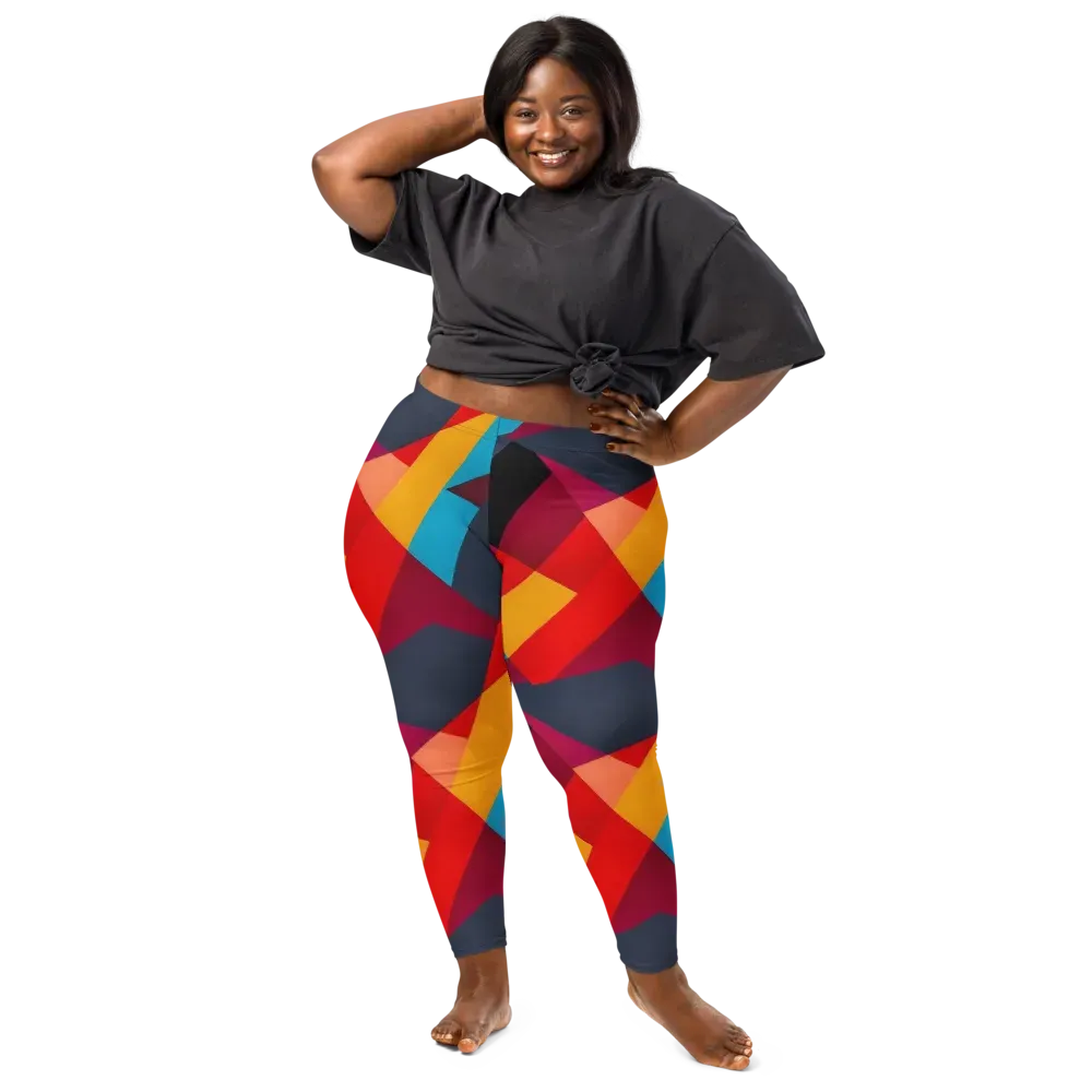 Chromatic Interlock on Leggings — Front