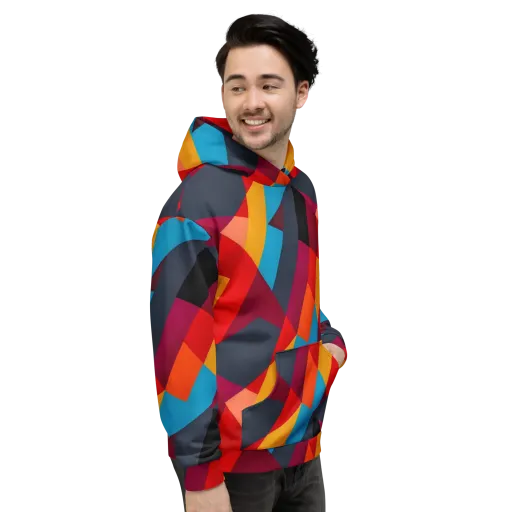 Chromatic Interlock on a Hoodie