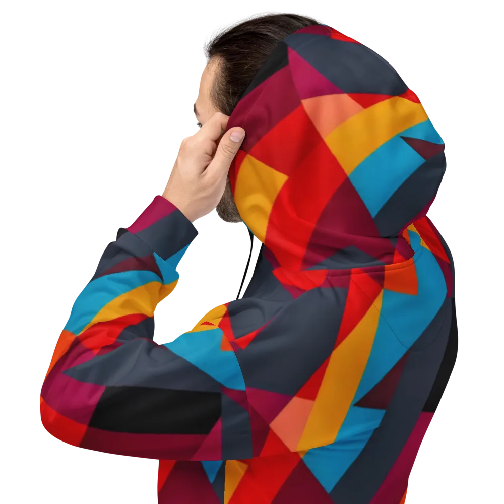 Chromatic Interlock on Hoodie — Back