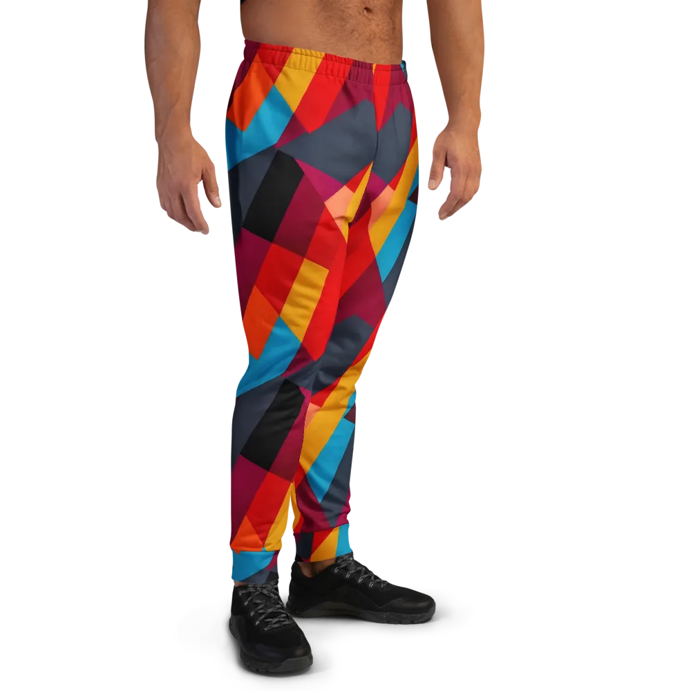 Chromatic Interlock on Men's Joggers — Right