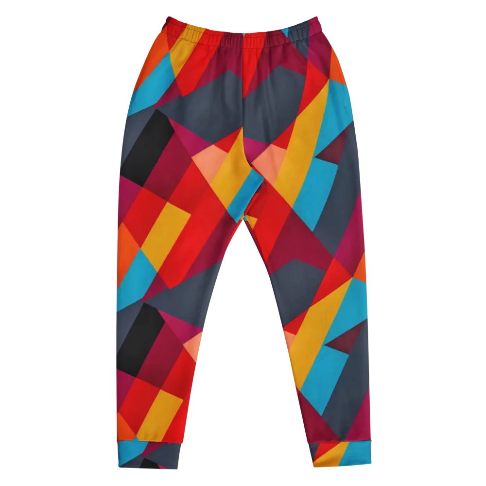 Chromatic Interlock on Men's Joggers — Front