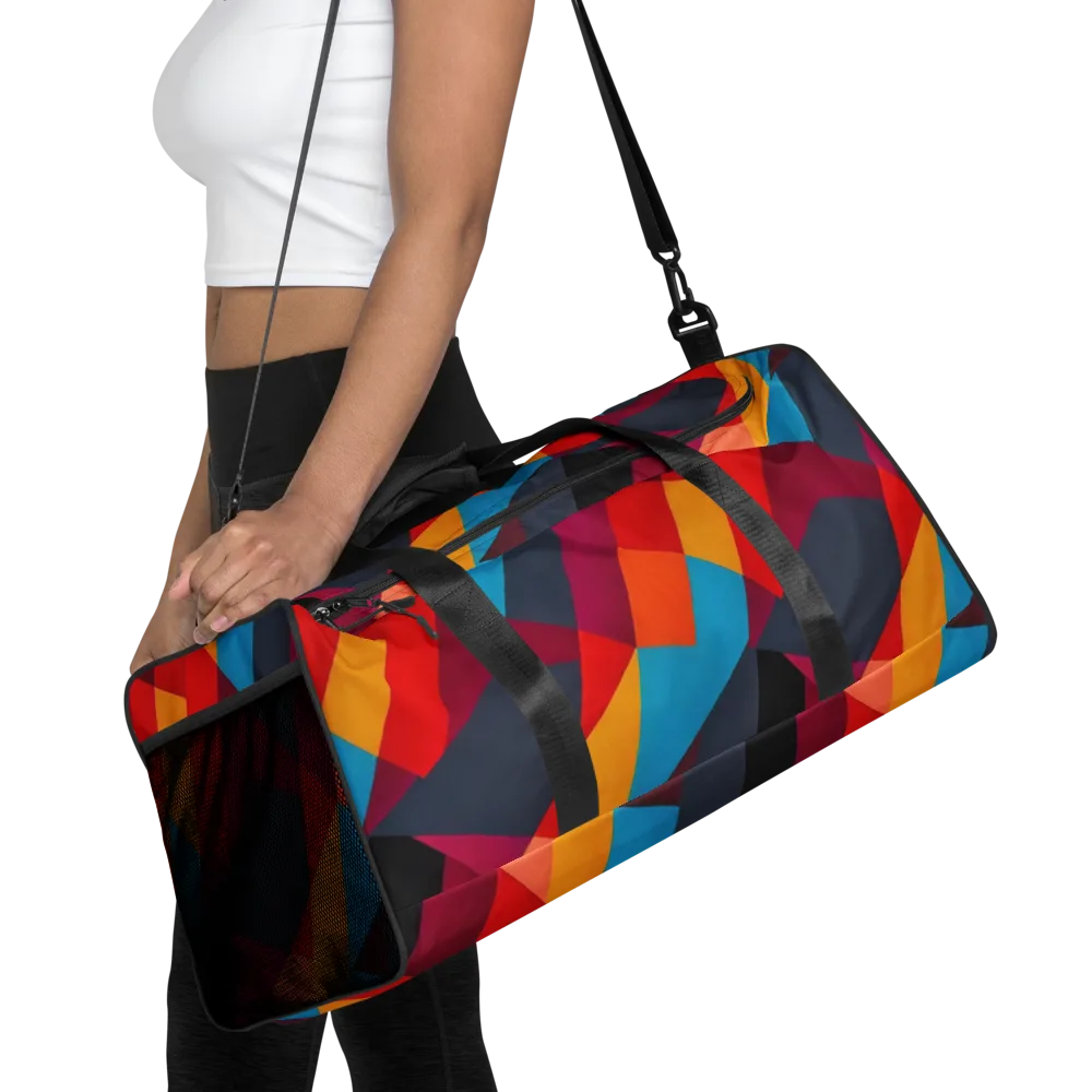 Chromatic Interlock on Duffle Bag — Front