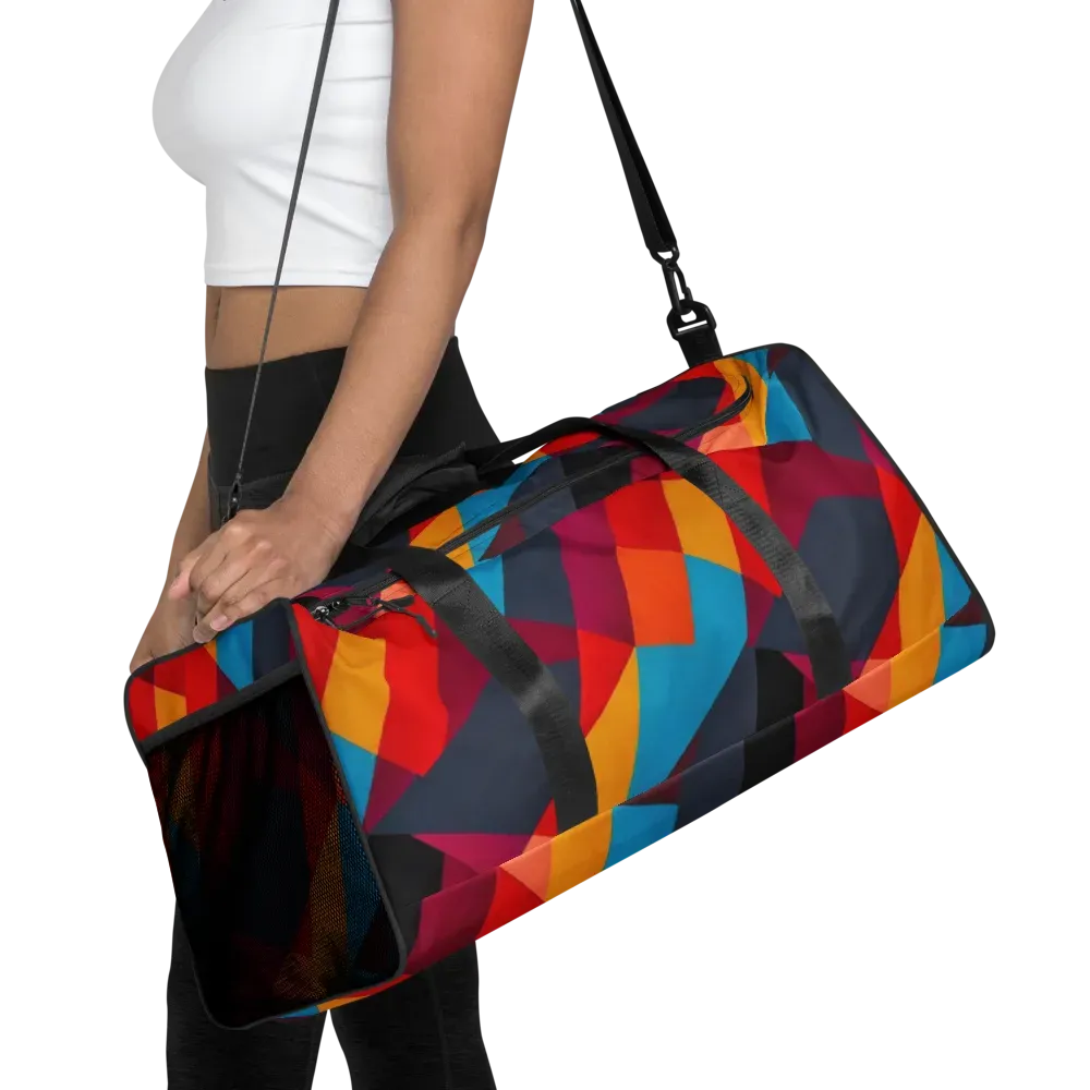 Chromatic Interlock on Duffle Bag — Front