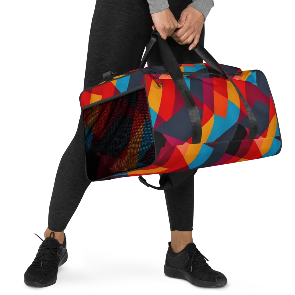 Chromatic Interlock on Duffle Bag — Right Front