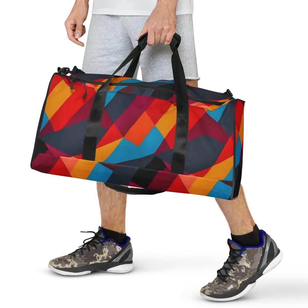 Chromatic Interlock on Duffle Bag — Front