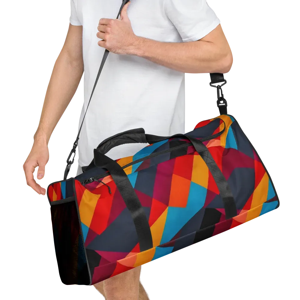 Chromatic Interlock on Duffle Bag — Right Front