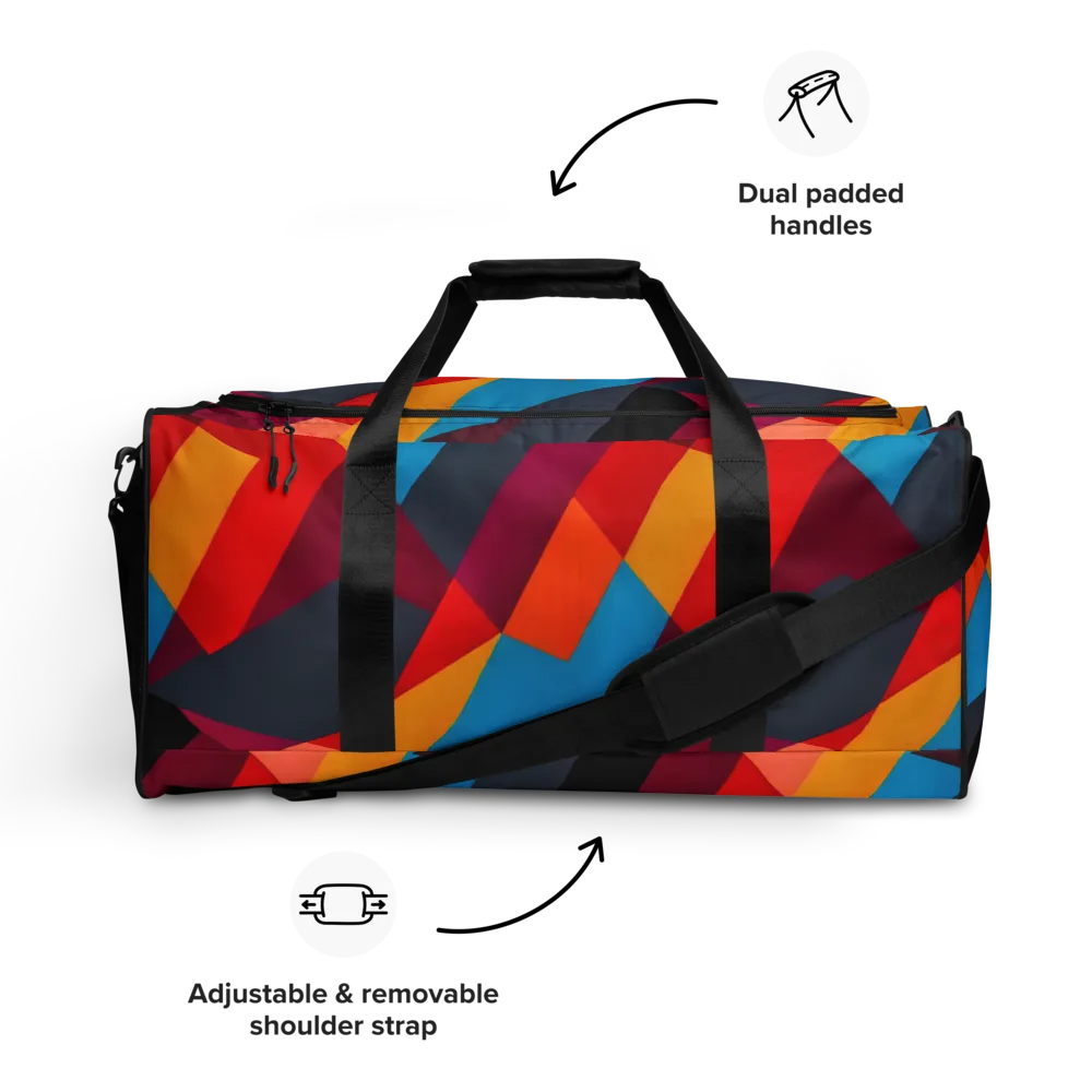 Chromatic Interlock on Duffle Bag — Front