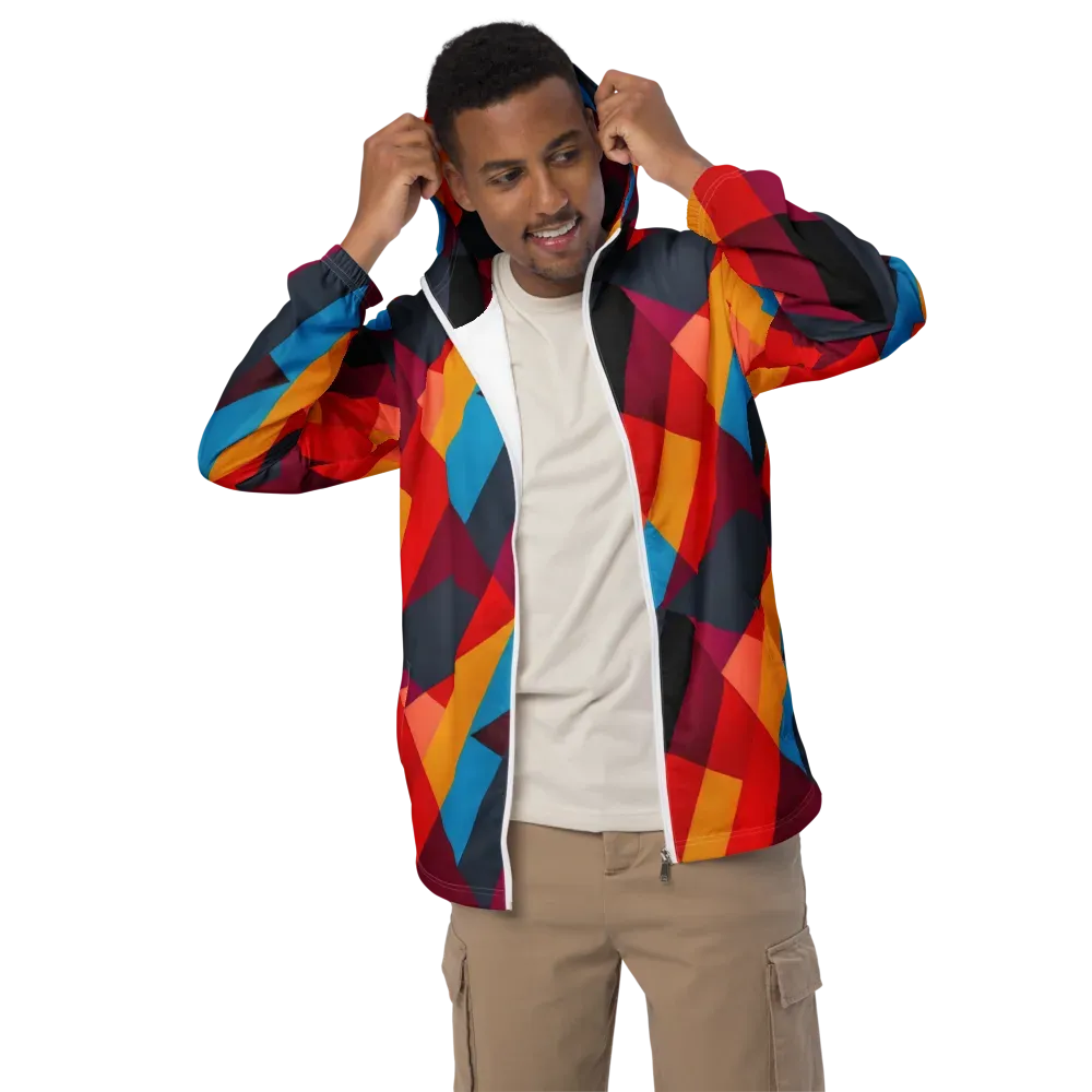 Chromatic Interlock on Men's Windbreaker — Front
