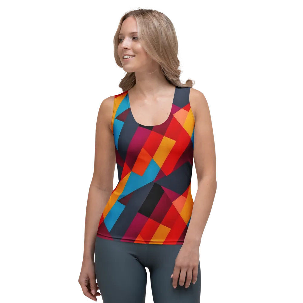 Chromatic Interlock on Women's Tank Top — Front