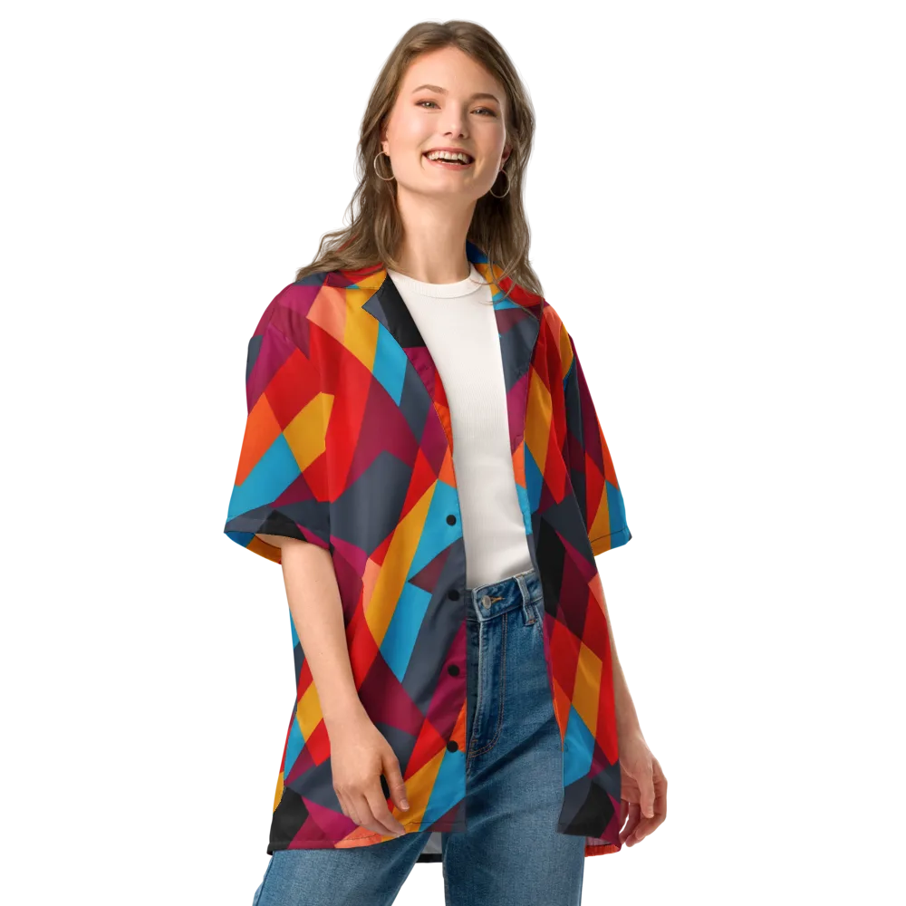 Chromatic Interlock on Button Shirt — Front