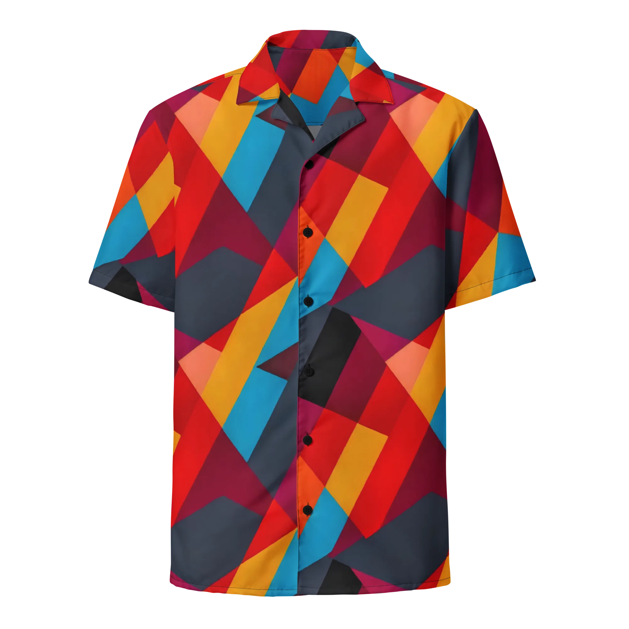 Chromatic Interlock on Button Shirt — Front
