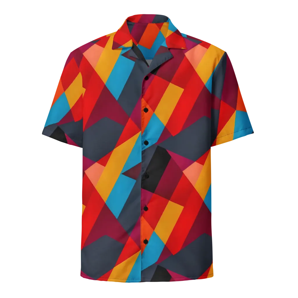Chromatic Interlock on Button Shirt — Front