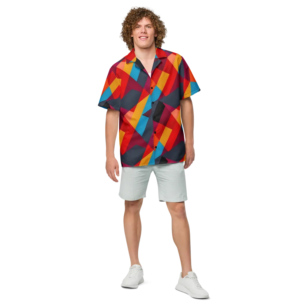 Chromatic Interlock on Button Shirt — Front