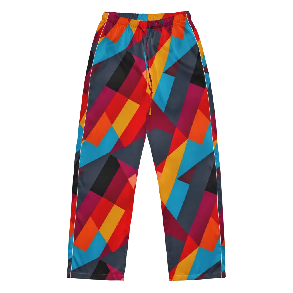 Chromatic Interlock on Women's Pajama Pants — Front