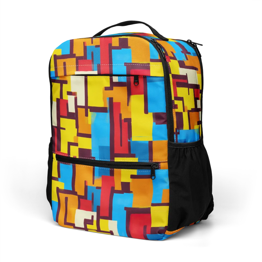 Bauhaus Voltage on Utility Backpack — Left Front