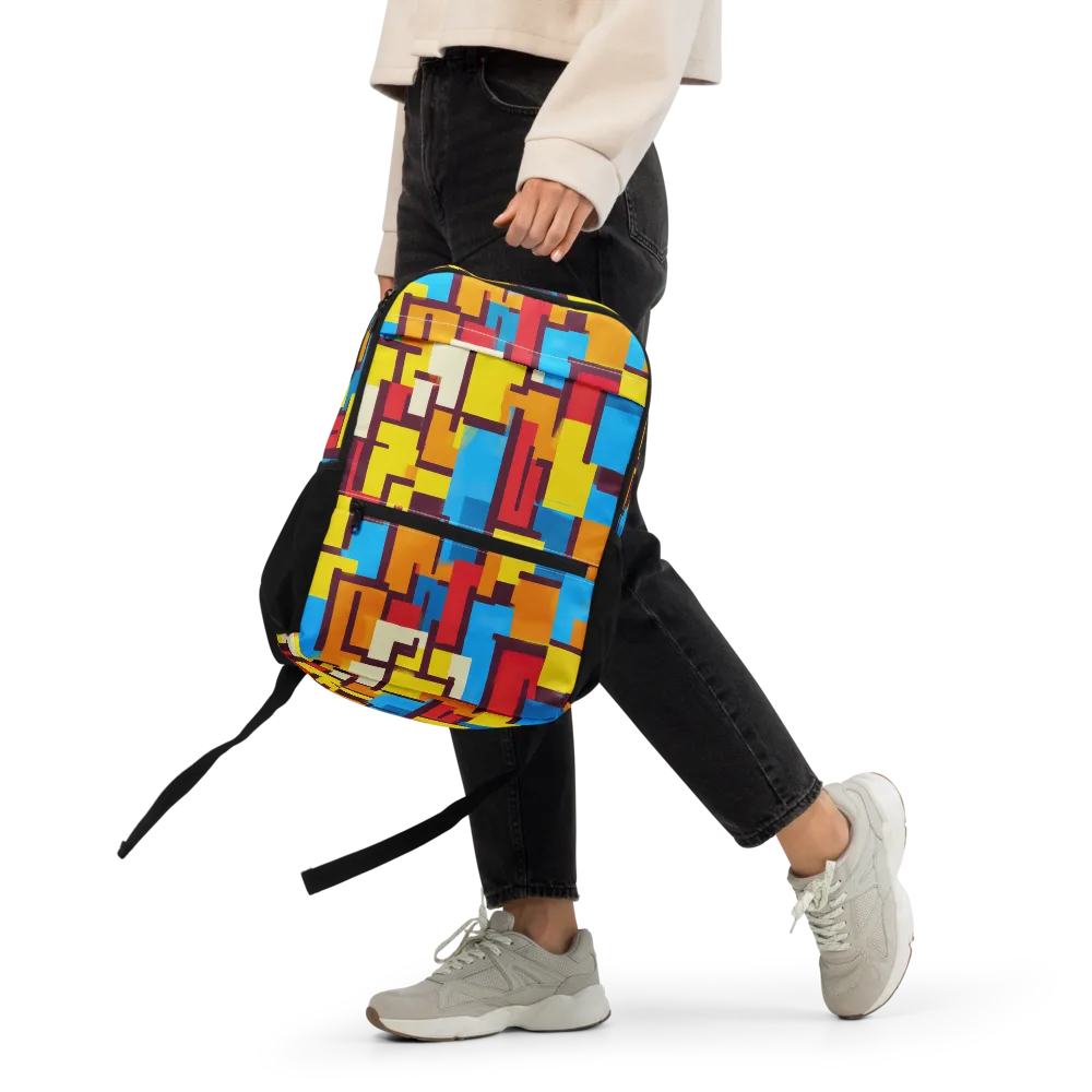 Bauhaus Voltage on Utility Backpack — Front