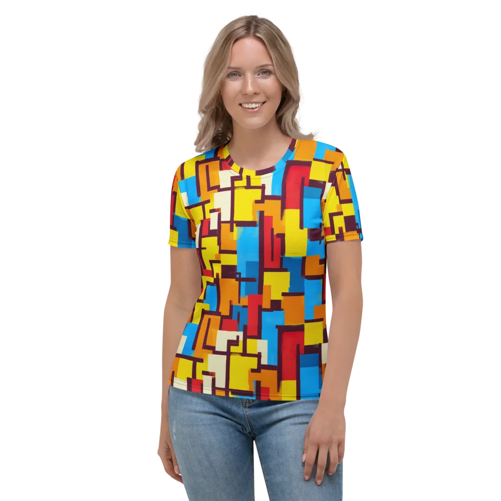 Bauhaus Voltage on Women's Crew Neck T-Shirt — Front