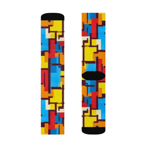 Bauhaus Voltage on a Socks
