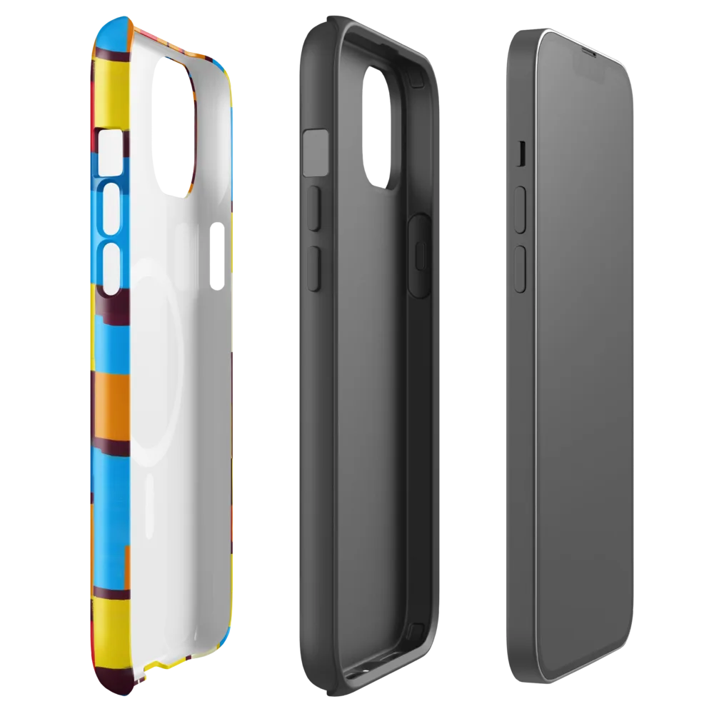 Bauhaus Voltage on MagSafe Tough Case for iPhone® — Front