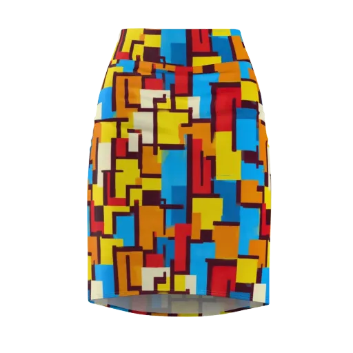 Bauhaus Voltage on a Pencil Skirt