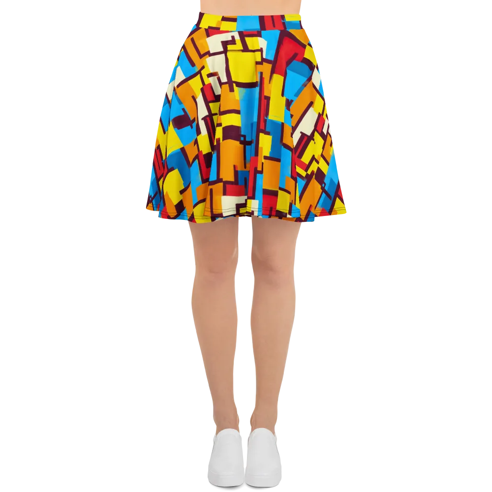 Bauhaus Voltage on Skater Skirt — Front