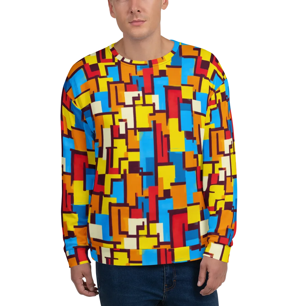 Bauhaus Voltage on Sweatshirt — Front