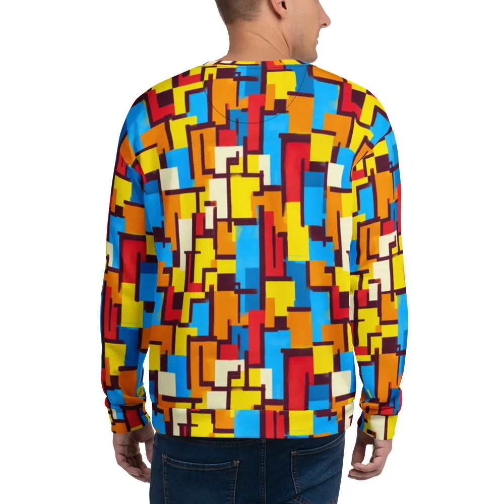 Bauhaus Voltage on Sweatshirt — Back