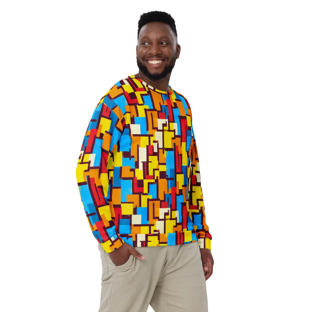 Bauhaus Voltage on Sweatshirt — Front
