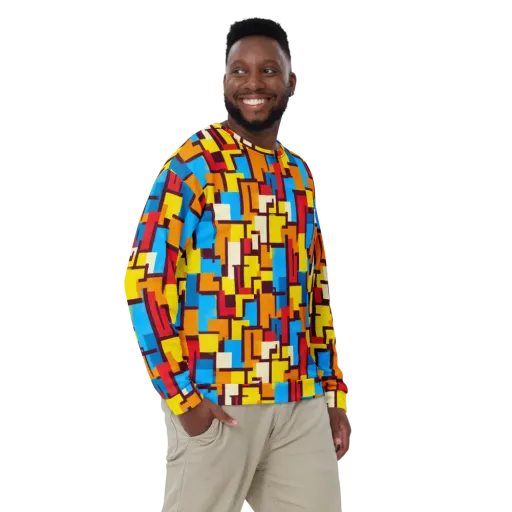 Bauhaus Voltage on a Sweatshirt